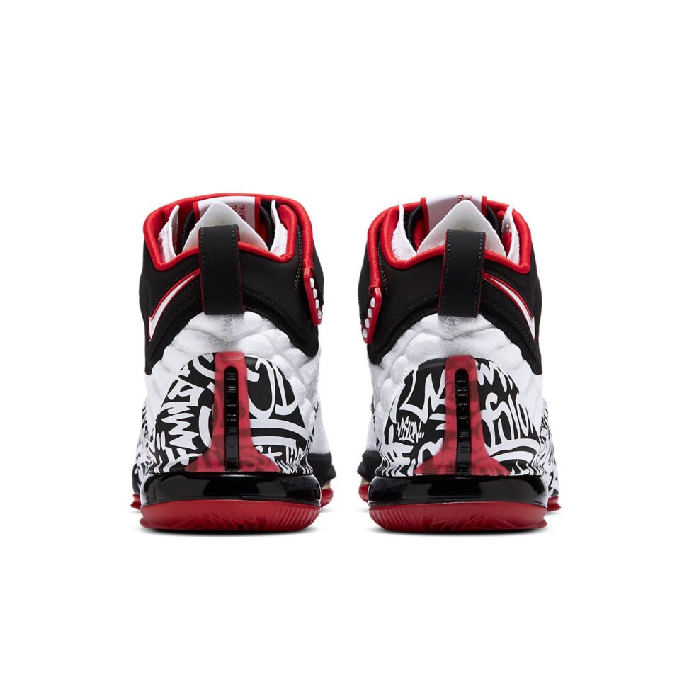 Nike LeBron 17 'LeBron 4 Graffiti' CT6047-100 - Image 5