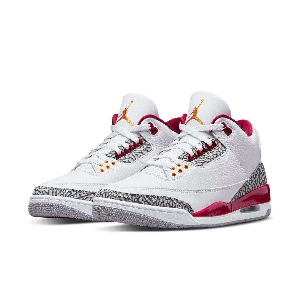Air Jordan 3 Retro 'Cardinal Red' CT8532-126 - Image 3