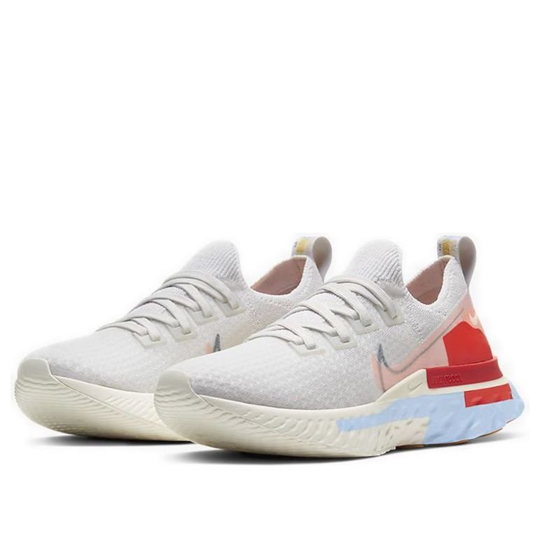 (WMNS) Nike React Infinity Run Flyknit 'Psychic Blue Coral' CU0430-001 - Image 3