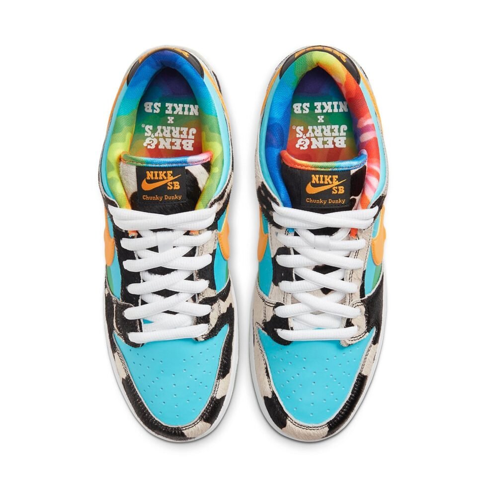 Nike x Ben & Jerry's SB Dunk Low 'Chunky Dunky' CU3244-100 - Image 4