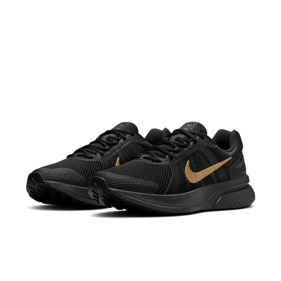 Nike Run Swift 2 'Black Metallic Gold' CU3517-010 - Image 3