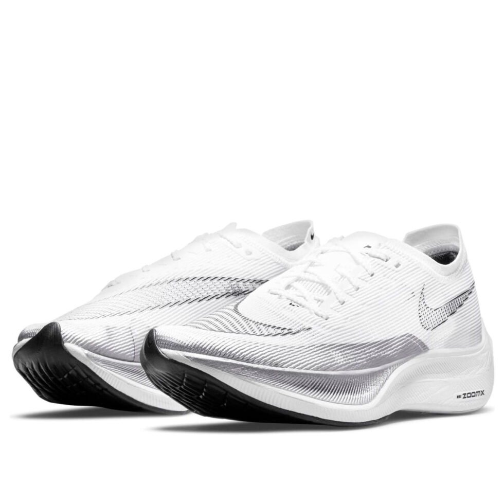 Nike ZoomX Vaporfly Next% 2 'White Metallic Silver' CU4111-100 - Image 3