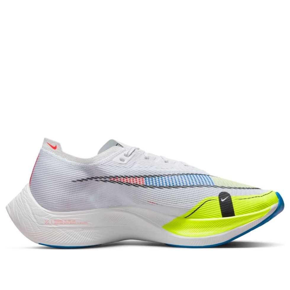 Nike ZoomX Vaporfly Next% 2 'White Volt Racer Blue' CU4111-103 - Image 2