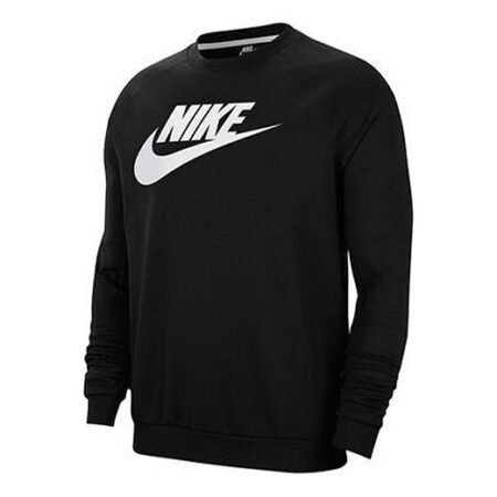 Nike Casual Sports Running Training Round Neck Black CU4474-010