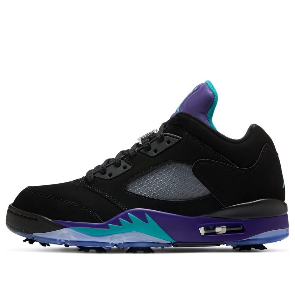 Air Jordan 5 Low Golf 'Black Grape' CU4523-001