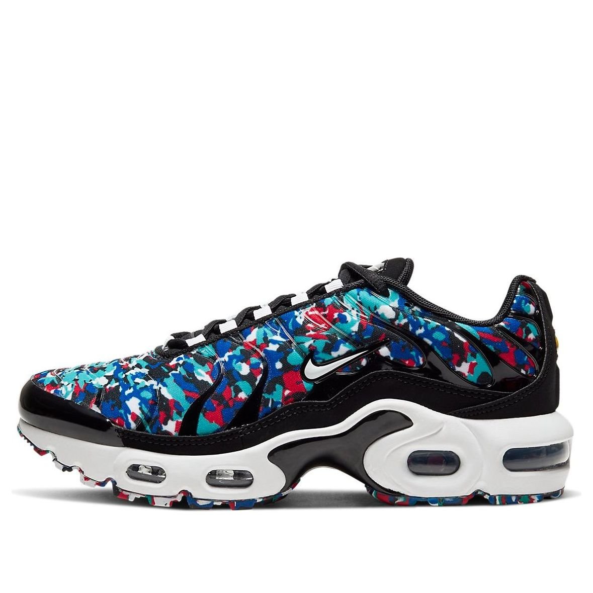(GS) Nike Air Max Plus 'Black Hyper Blue' CU4623-001