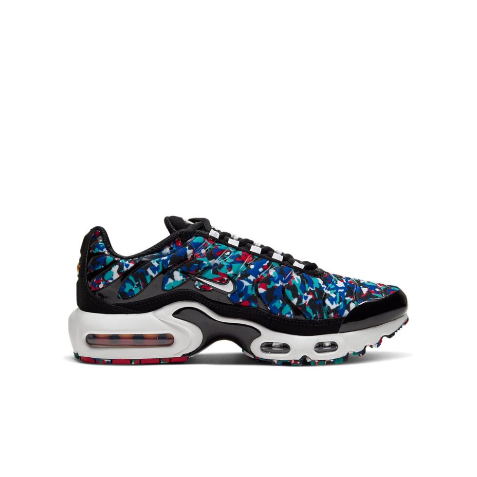 (GS) Nike Air Max Plus 'Black Hyper Blue' CU4623-001 - Image 2