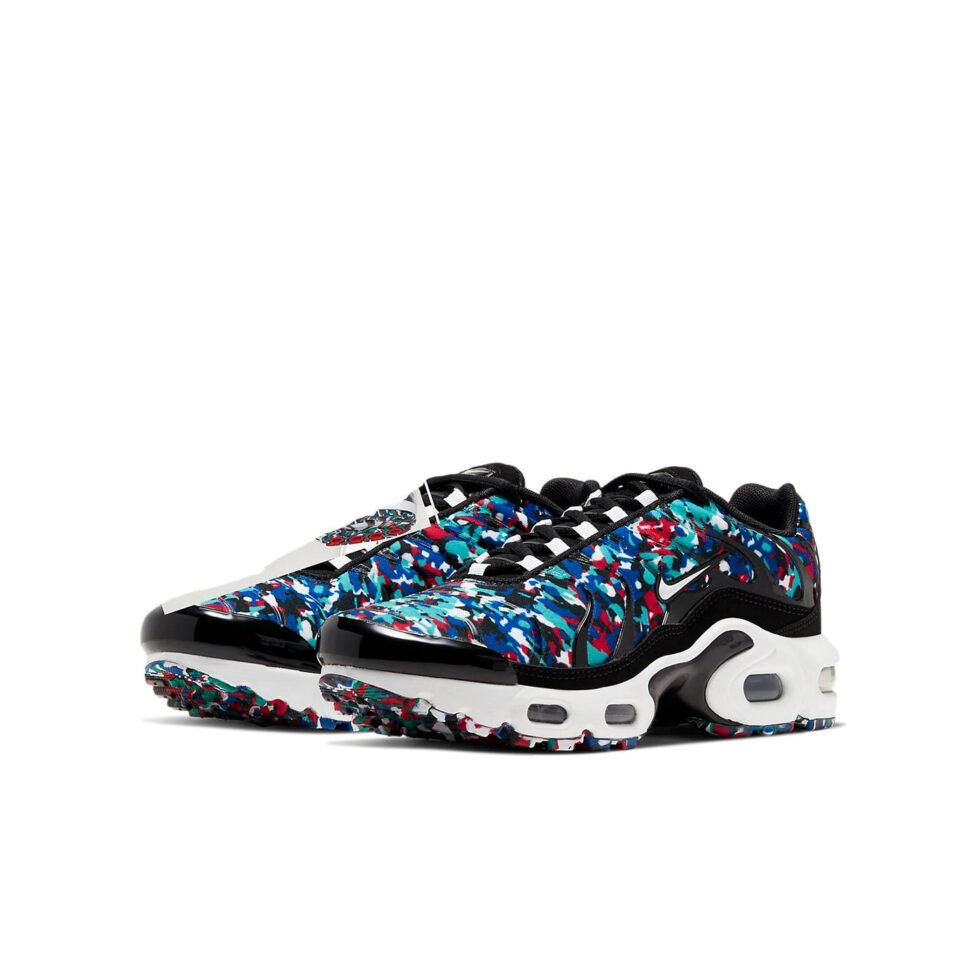 (GS) Nike Air Max Plus 'Black Hyper Blue' CU4623-001 - Image 3