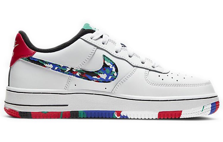 (GS) Nike Air Force 1 Low 'Crayon White Multi' CU4632-100 - Image 2