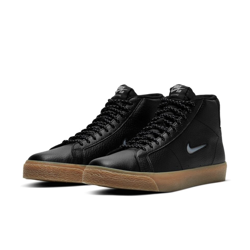 Nike Zoom Blazer Mid Premium SB 'Black Gum Jewel' CU5283-001 - Image 3