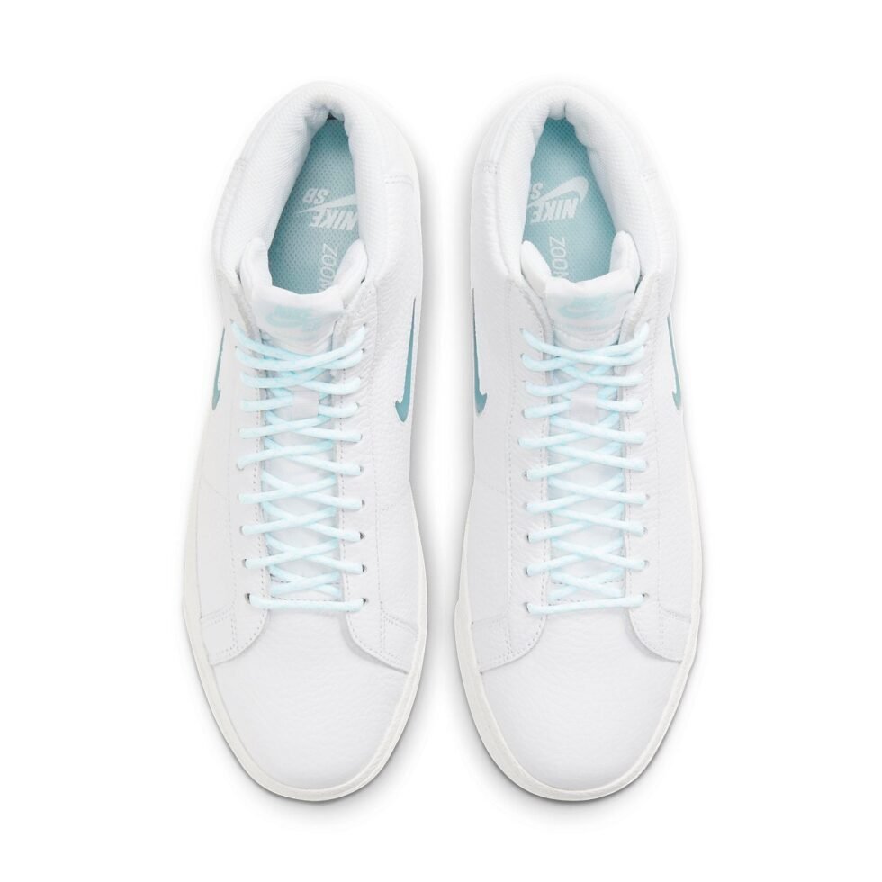 Nike Zoom Blazer Mid Premium SB 'White Glacier Ice Jewel' CU5283-100 - Image 4
