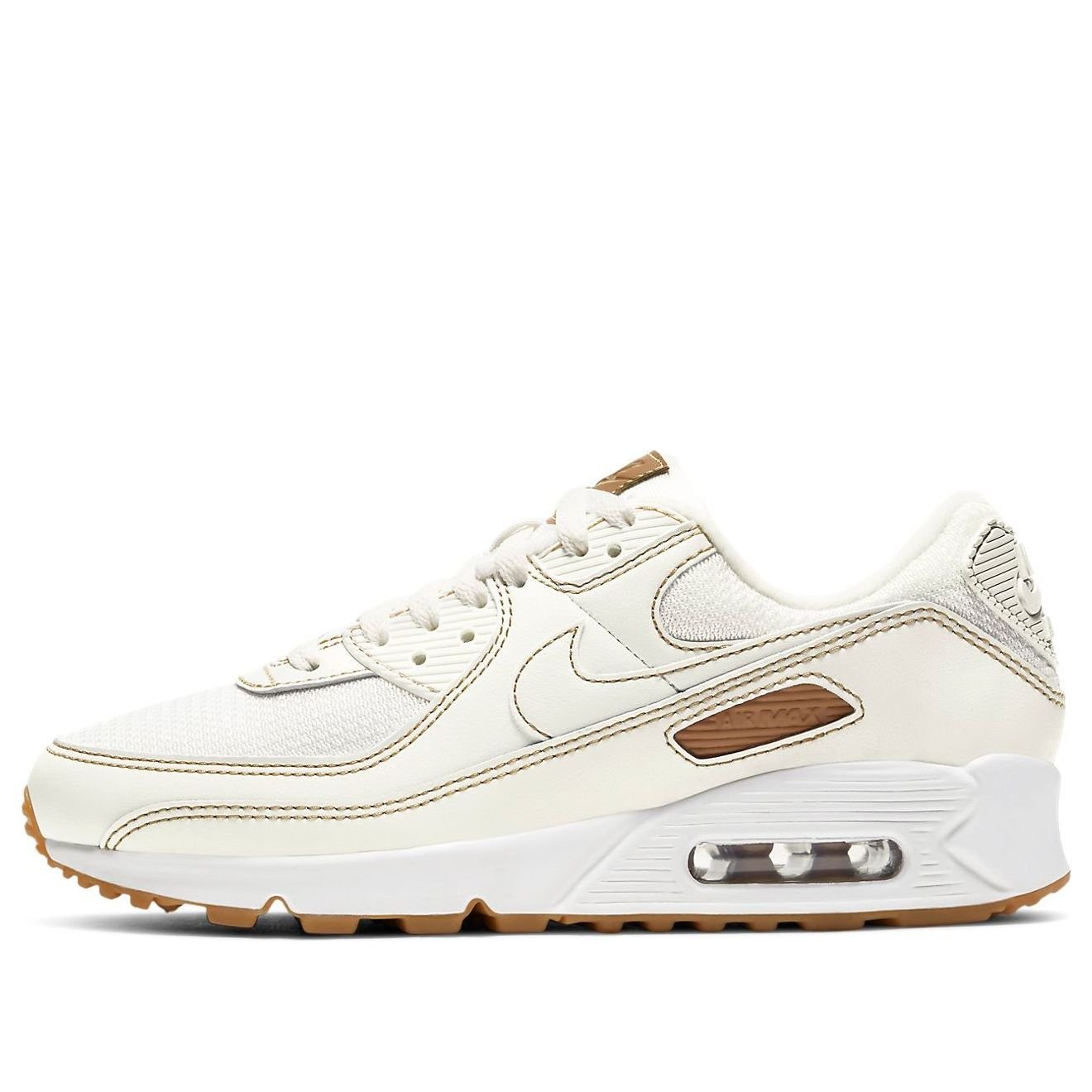 (WMNS) Nike Air Max 90 Twist 'Summit White Gum' CU6474-100