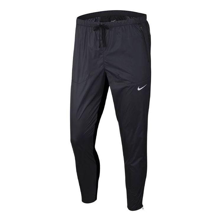 Nike Phenom Elite Shield Run Division water repellent Running Sports Long Pants Black CU7885-010