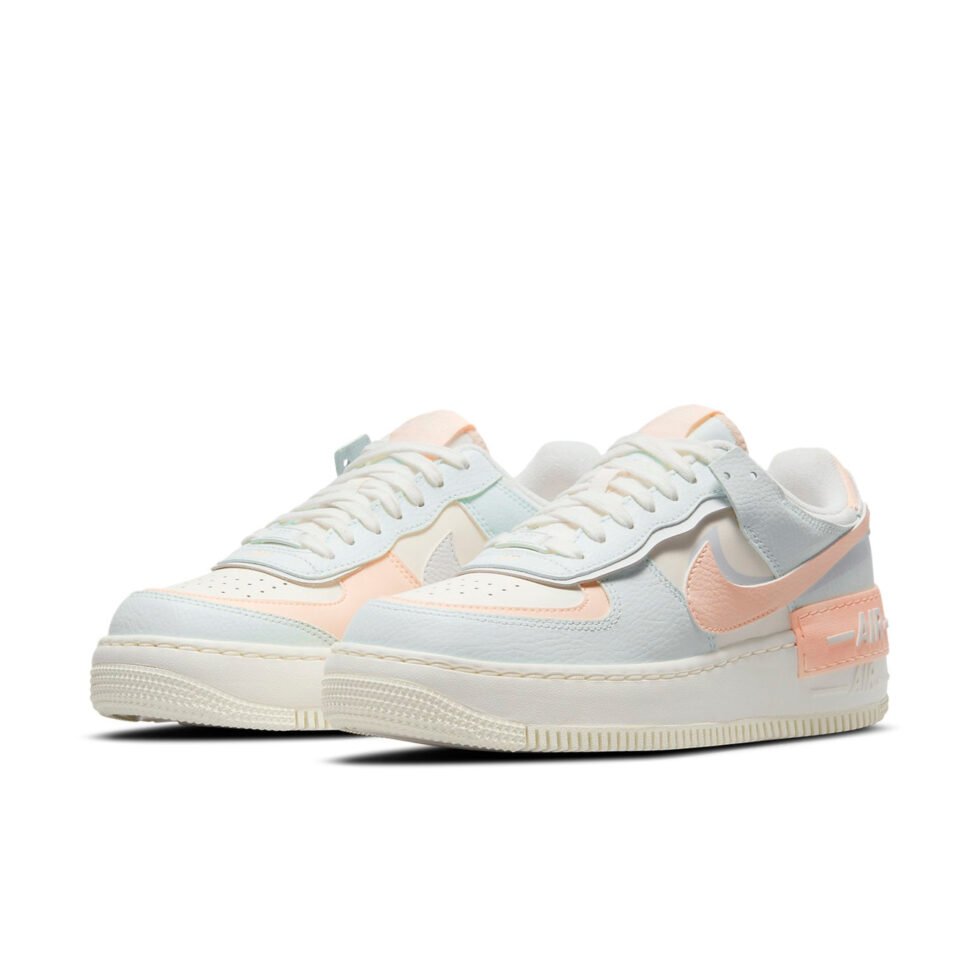 (WMNS) Nike Air Force 1 Shadow 'Barely Green Crimson Tint' CU8591-104 - Image 3