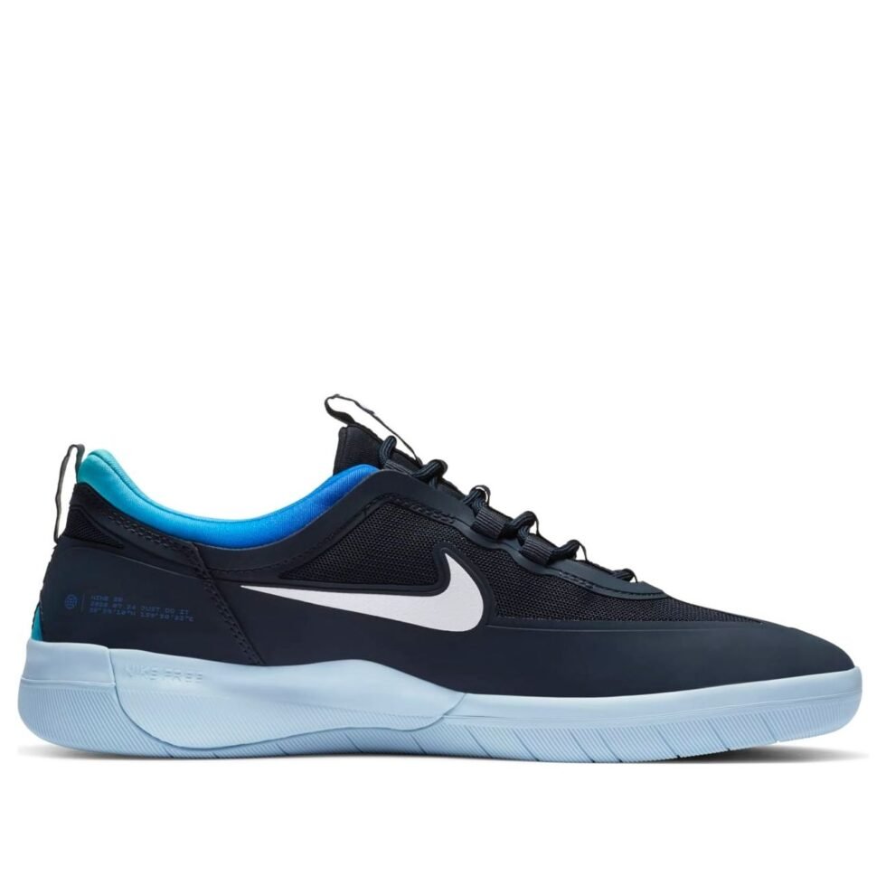 Nike Nyjah Free 2 SB 'Blue Flame Pack' CU9220-400 - Image 2
