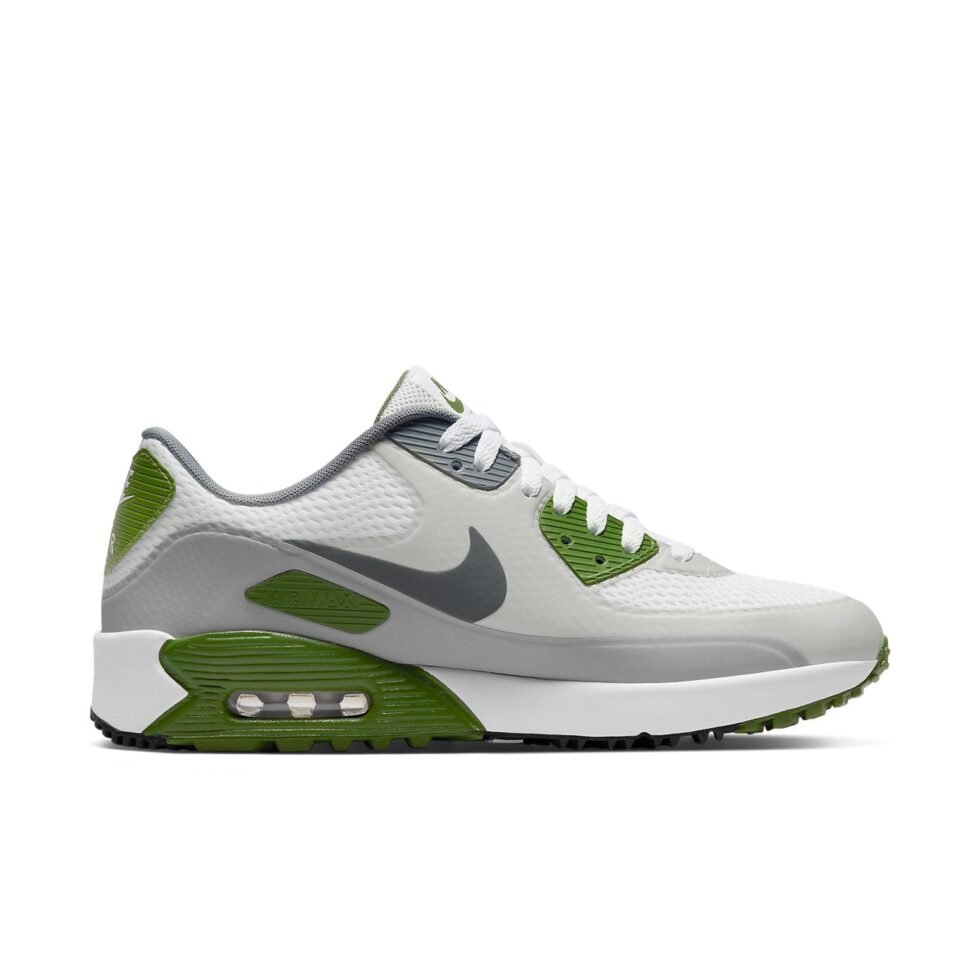 Nike Air Max 90 Golf 'Smoke Grey Dark Green' CU9978-108 - Image 2