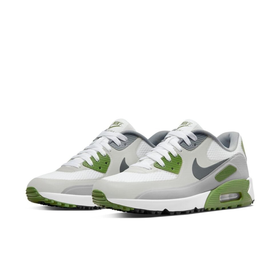 Nike Air Max 90 Golf 'Smoke Grey Dark Green' CU9978-108 - Image 3