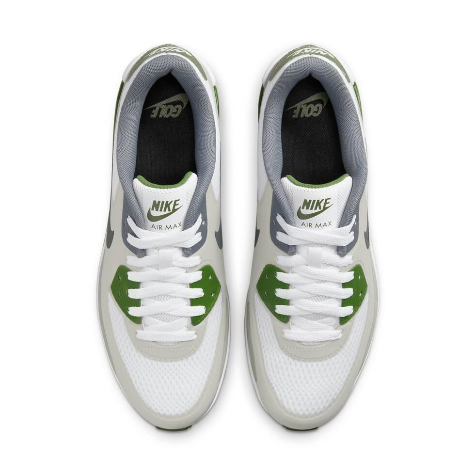 Nike Air Max 90 Golf 'Smoke Grey Dark Green' CU9978-108 - Image 4