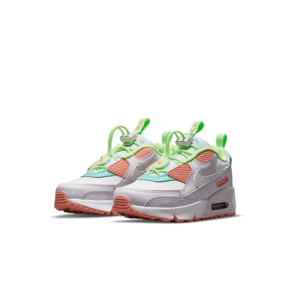 (PS) Nike Air Max 90 Toggle 'White Crimson Bliss' CV0064-102 - Image 3