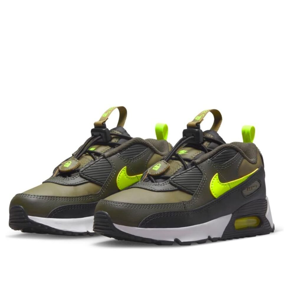 (PS) Nike Air Max 90 Toggle 'Medium Olive Volt' CV0064-200 - Image 3