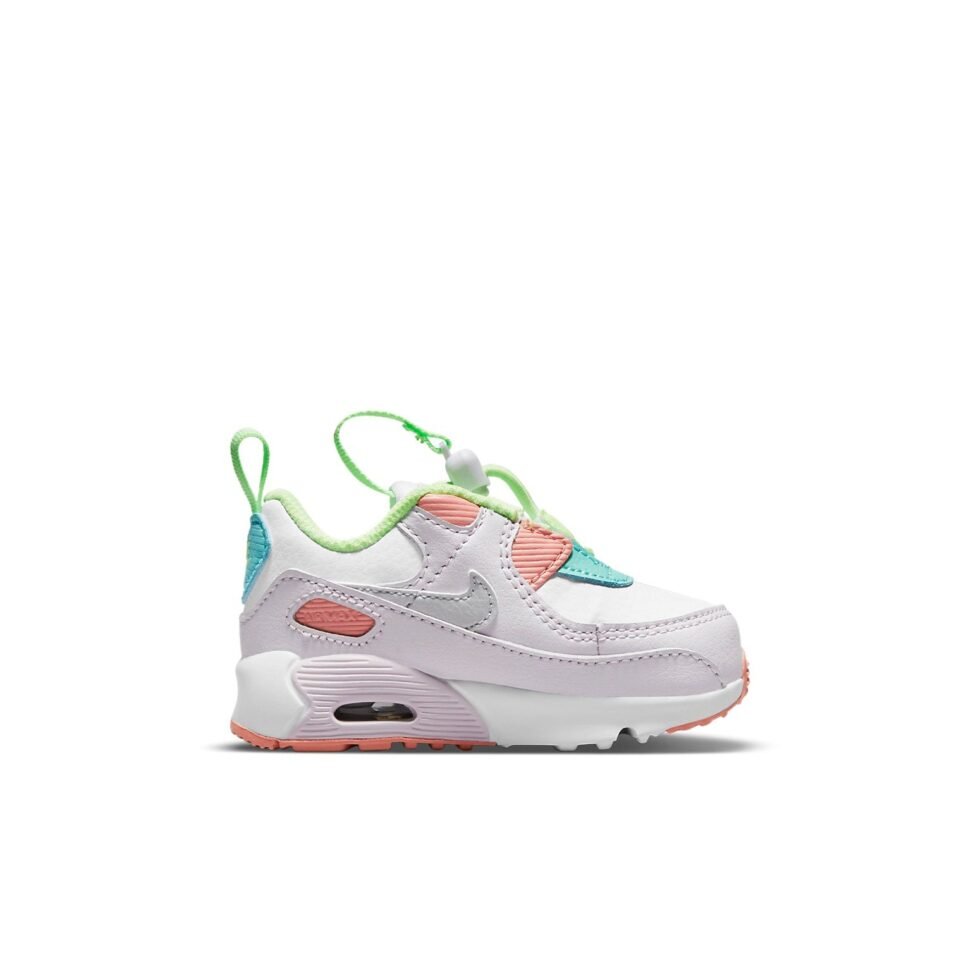 (TD) Nike Air Max 90 Toggle 'White Crimson Bliss' CV0065-102 - Image 2