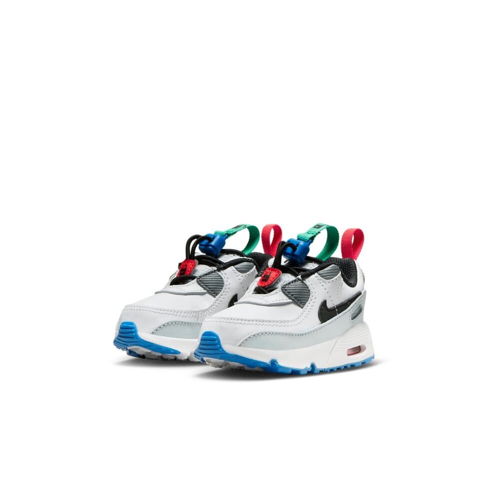 (TD) Nike Air Max 90 Toggle 'White Blue Green' CV0065-109 - Image 3