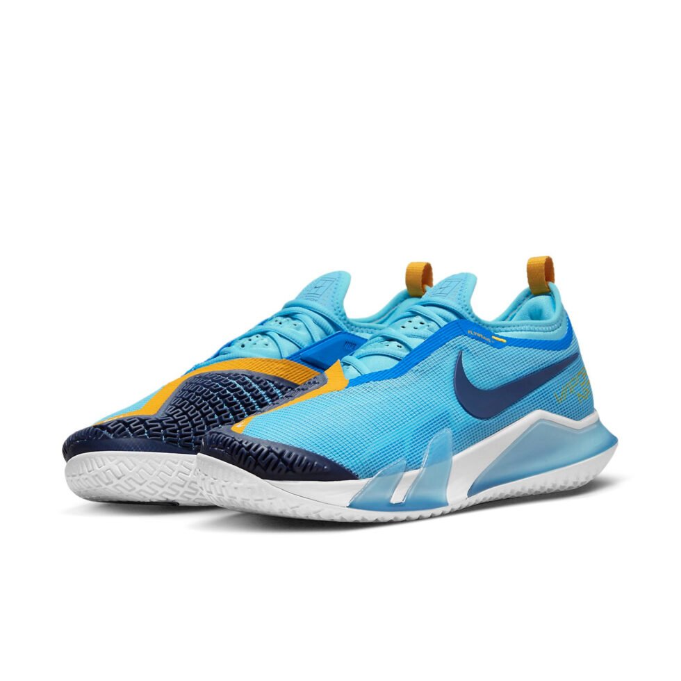 Nike React Vapor NXT HC Stadium Tennis Shoe Blue CV0724-401 - Image 3