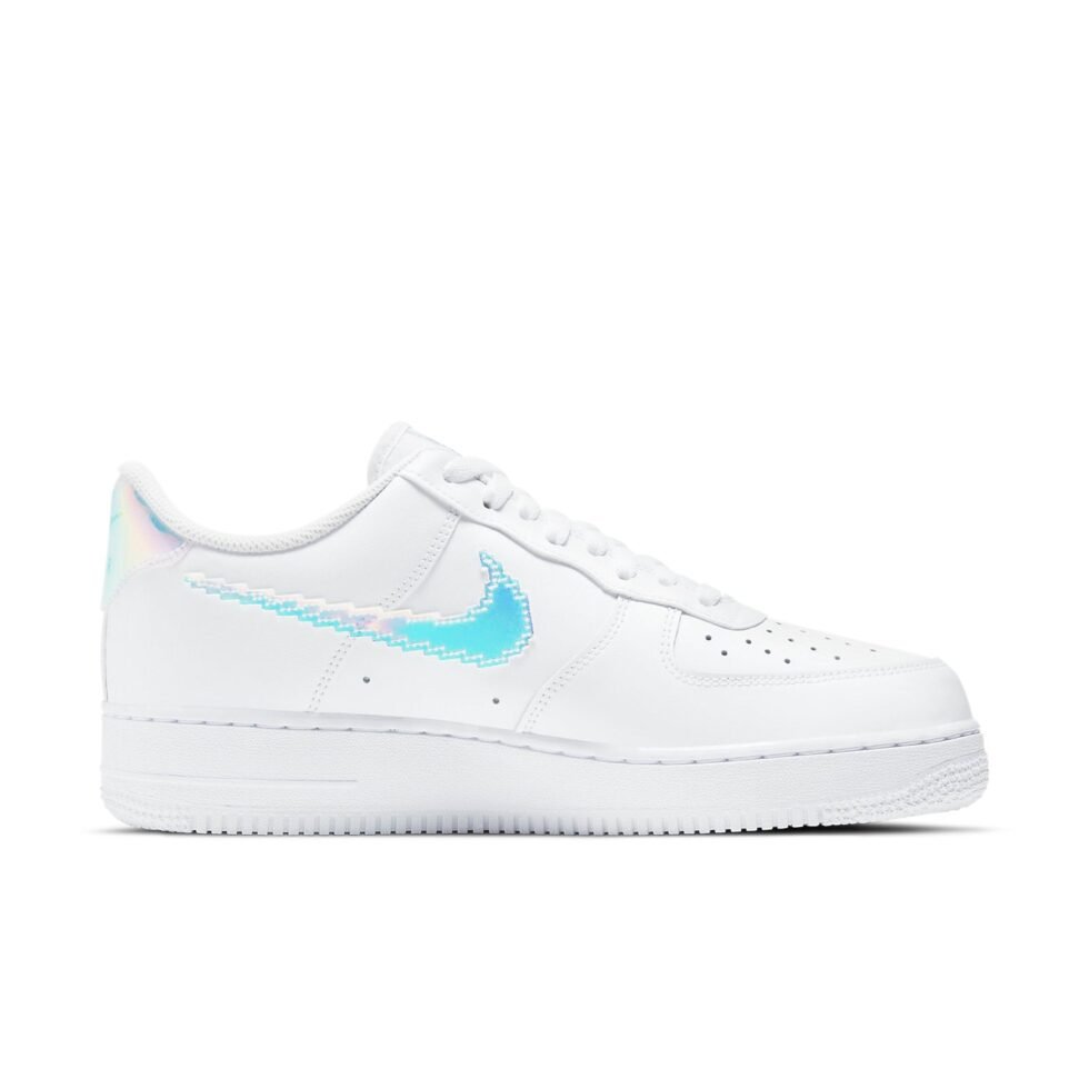 Nike Air Force 1 Low 'Iridescent Pixel - White' CV1699-100 - Image 2