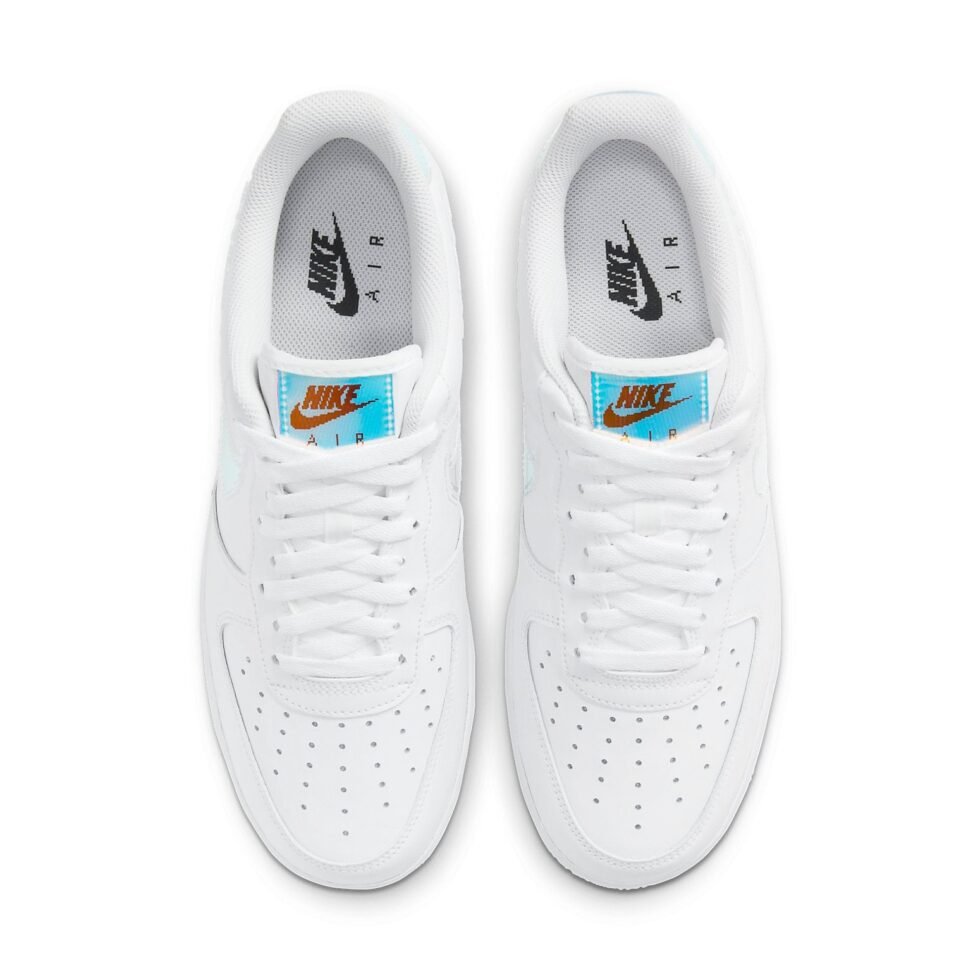 Nike Air Force 1 Low 'Iridescent Pixel - White' CV1699-100 - Image 4