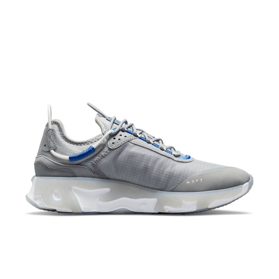 Nike React Live 'Light Smoke Grey Hyper Royal' CV1772-004 - Image 2