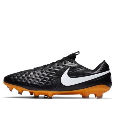 Nike Tiempo Legend 8 Elite Tech Craft FG 'Black Pro Gold' CV3141-017