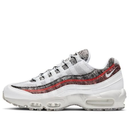 Nike Air Max 95 M2Z2 'Recycled Wool Pack - White Bright Crimson' CV6899-100