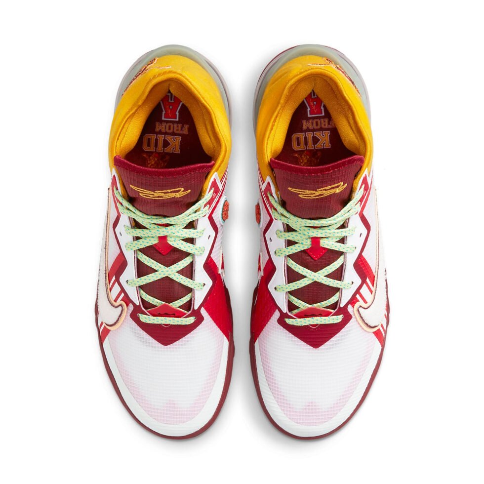 Nike Mimi Plange x LeBron 18 Low 'Higher Learning' CV7562-102 - Image 4