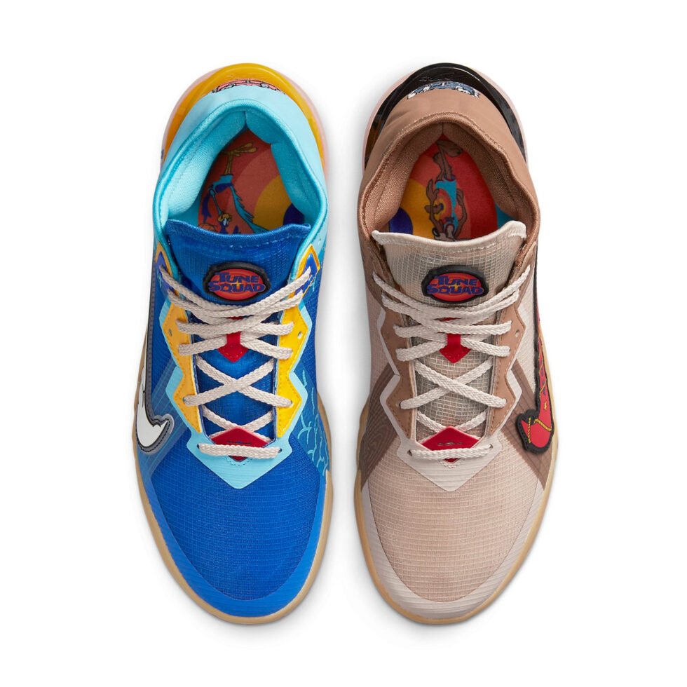 Nike Space Jam x LeBron 18 Low 'Wile E. x Roadrunner' CV7562-401 - Image 4