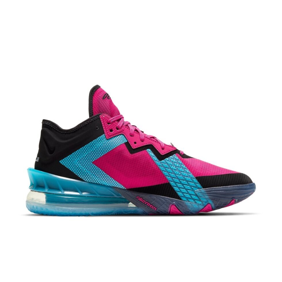 Nike LeBron 18 Low EP 'Neon Nights' CV7564-600 - Image 2