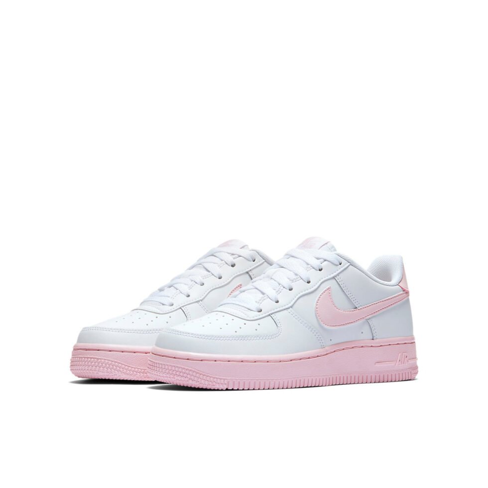 (GS) Nike Air Force 1 'White Pink Foam' CV7663-100 - Image 3