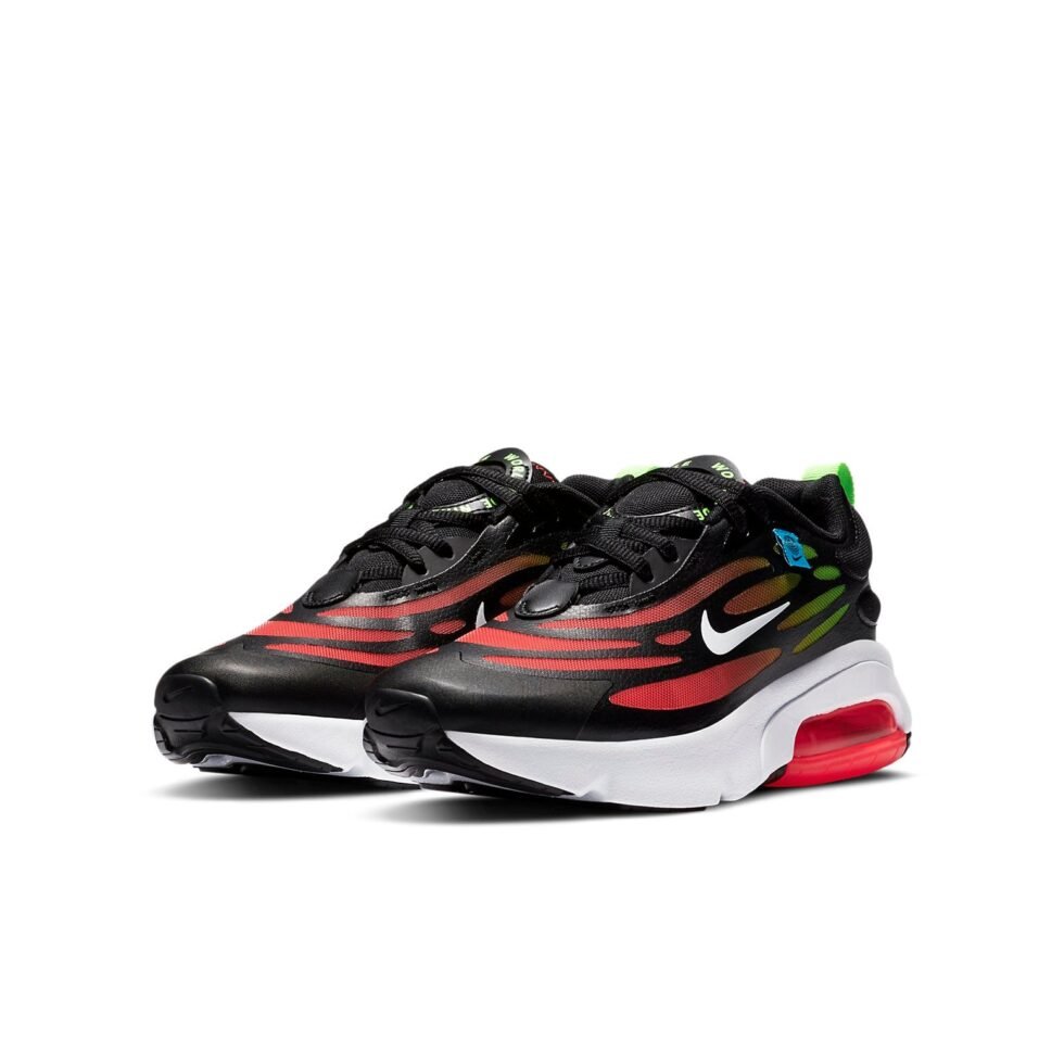 (GS) Nike Air Max Exosense SE 'Worldwide Pack - Black Flash Crimson' CV8130-001 - Image 3