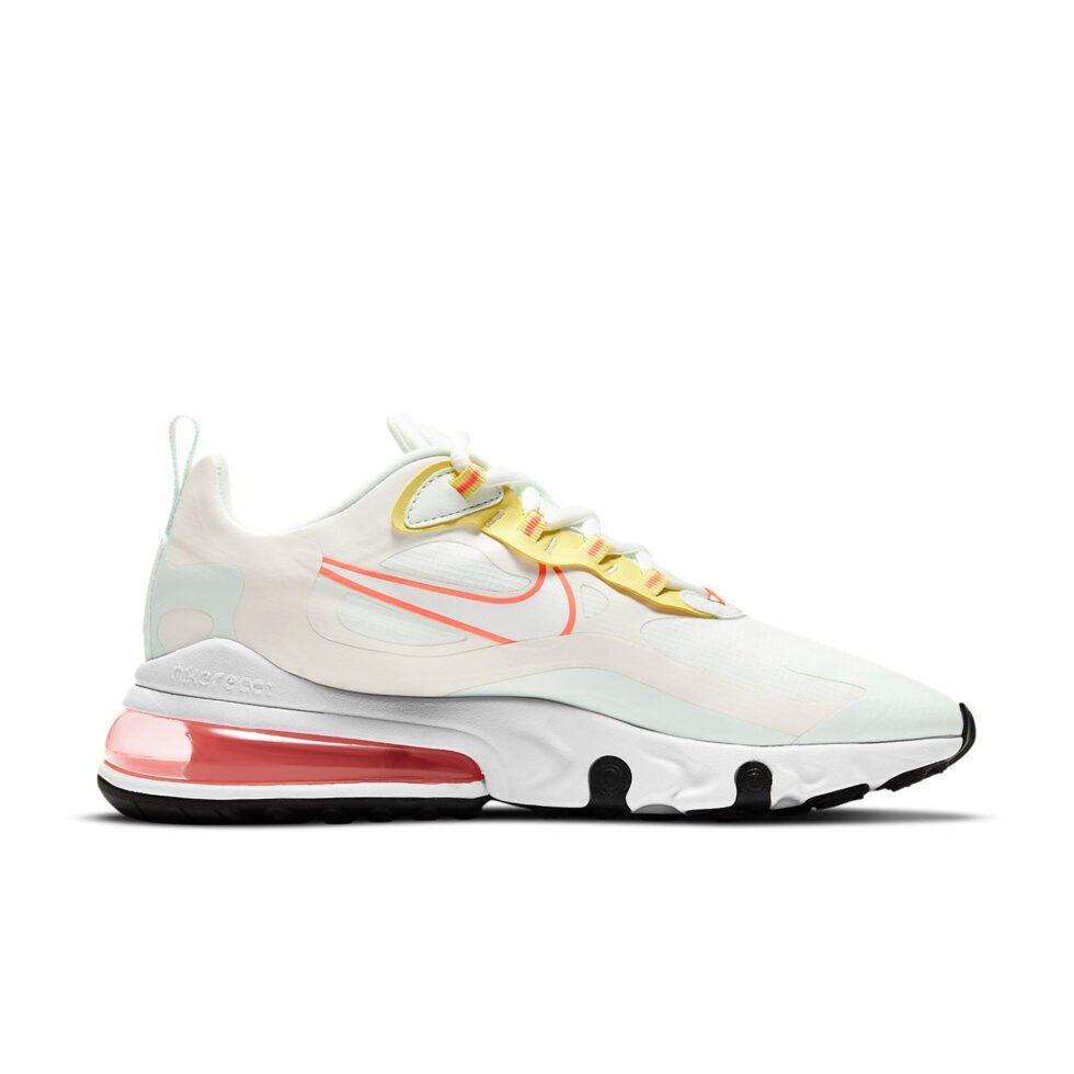 (WMNS) Nike Air Max 270 React 'Pale Ivory Summit White' CV8818-102 - Image 2