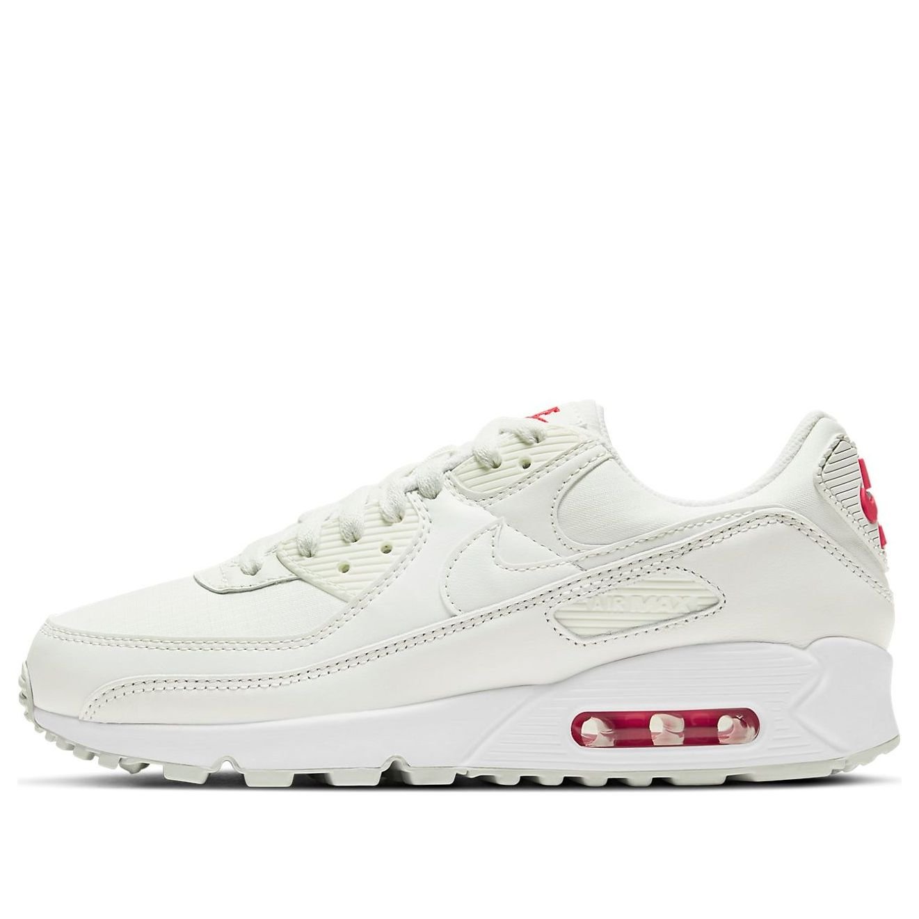 (WMNS) Nike Air Max 90 'Sail Red' CV8819-102