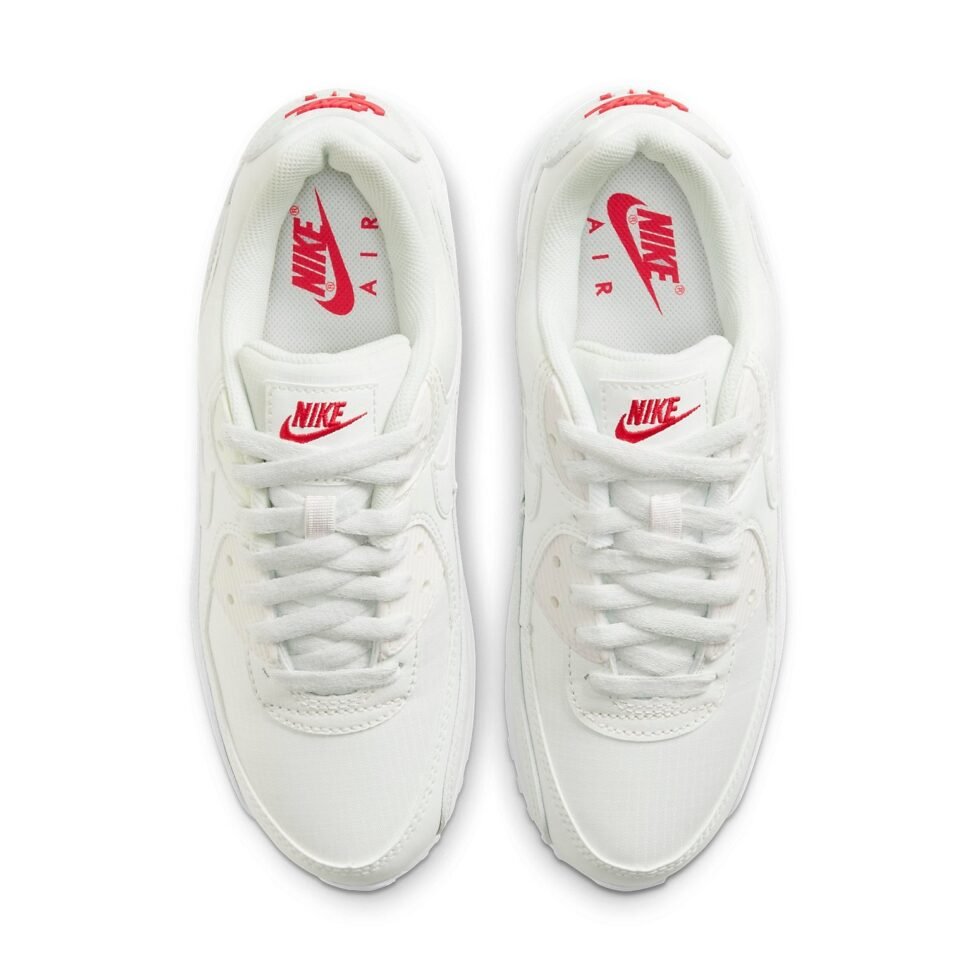 (WMNS) Nike Air Max 90 'Sail Red' CV8819-102 - Image 4