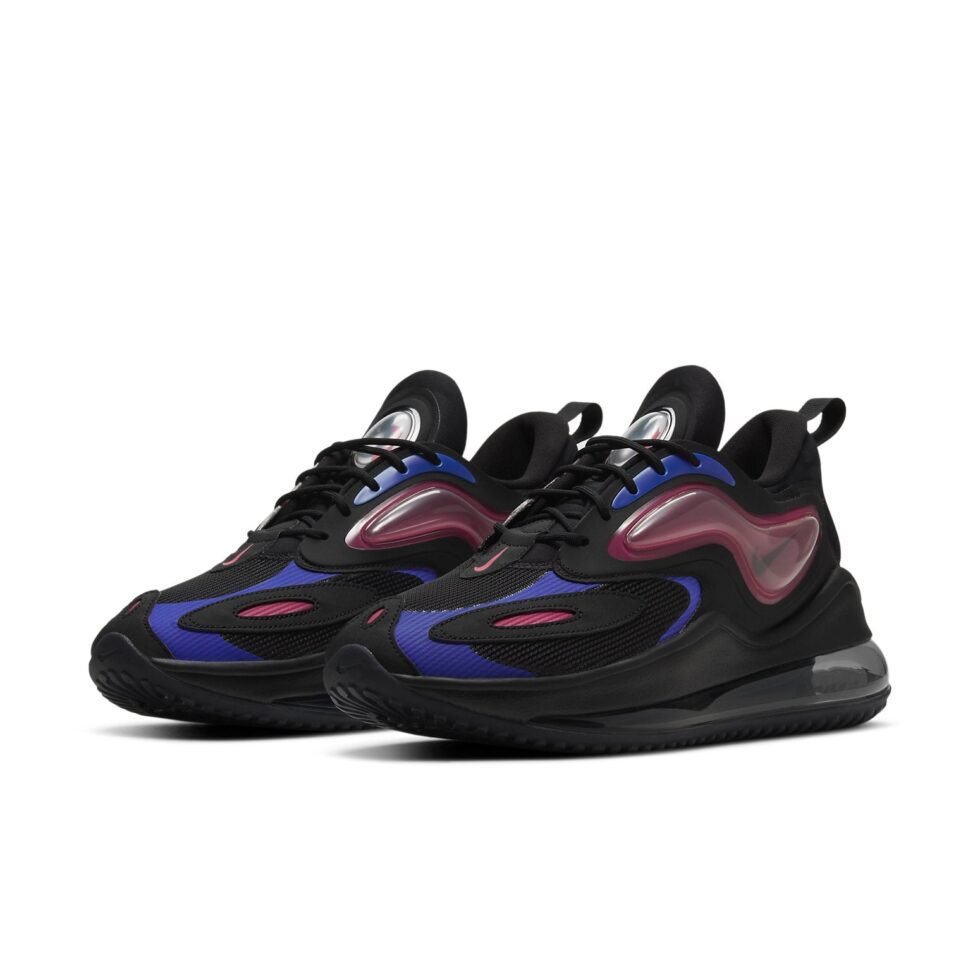 Nike Air Max Zephyr 'Black Fireberry Blue' CV8837-004 - Image 3