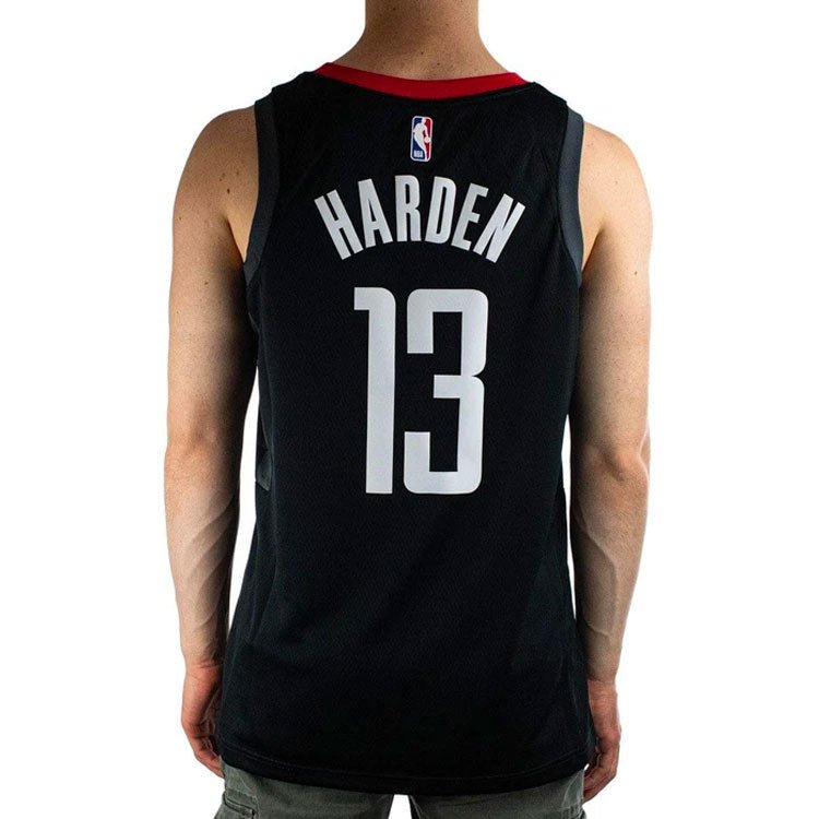 Air Jordan NBA SW Fan Edition 20-21 Season houston rockets LeBron James 13 Sports Basketball Jersey Black CV9478-016 - Image 4