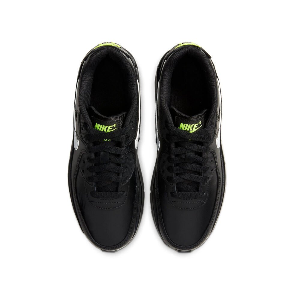 (GS) Nike Air Max 90 'Black Volt' CV9608-001 - Image 4