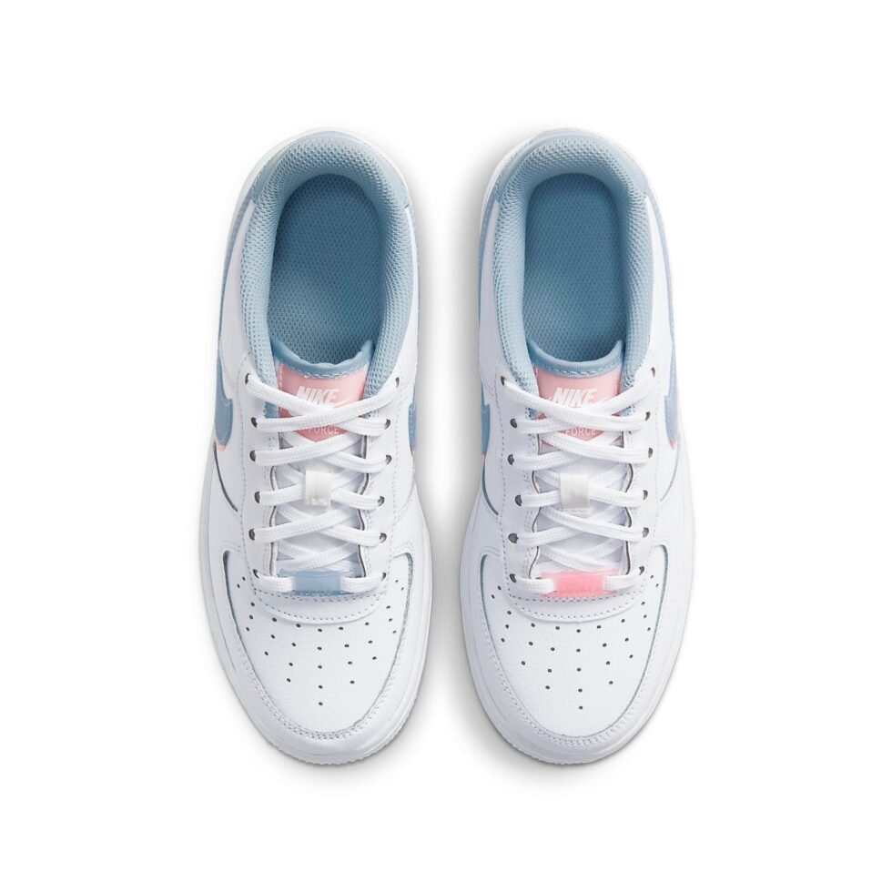 (GS) Nike Air Force 1 LV8 'Double Swoosh' CW1574-100 - Image 4