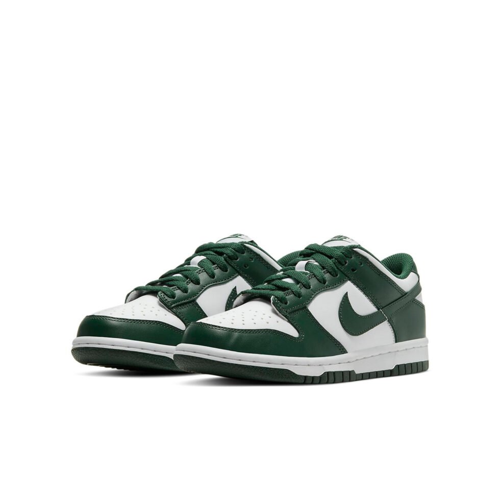 (GS) Nike Dunk Low 'Michigan State' CW1590-102 - Image 3