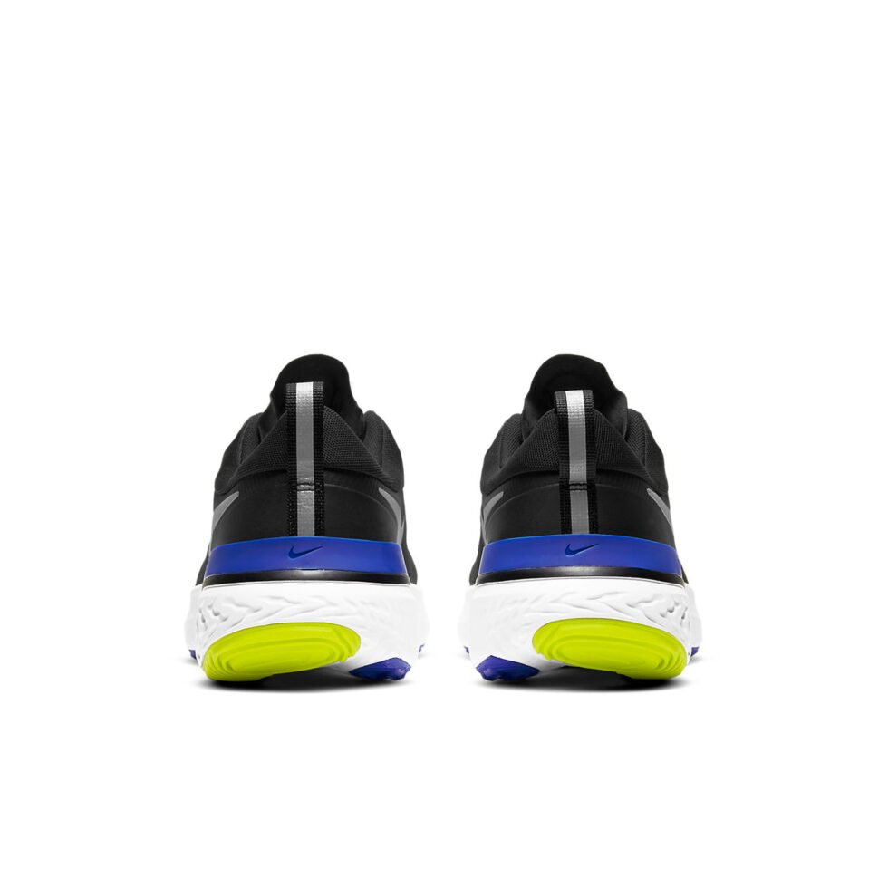 Nike React Miler 'Black Cyber Blue' CW1777-011 - Image 5