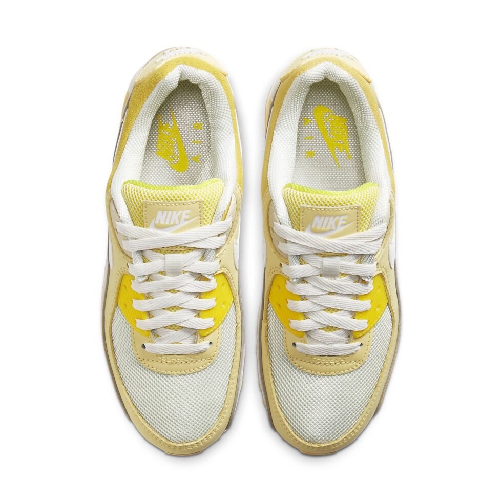 (WMNS) Nike Air Max 90 Recraft 'Lemon' CW2654-700 - Image 5