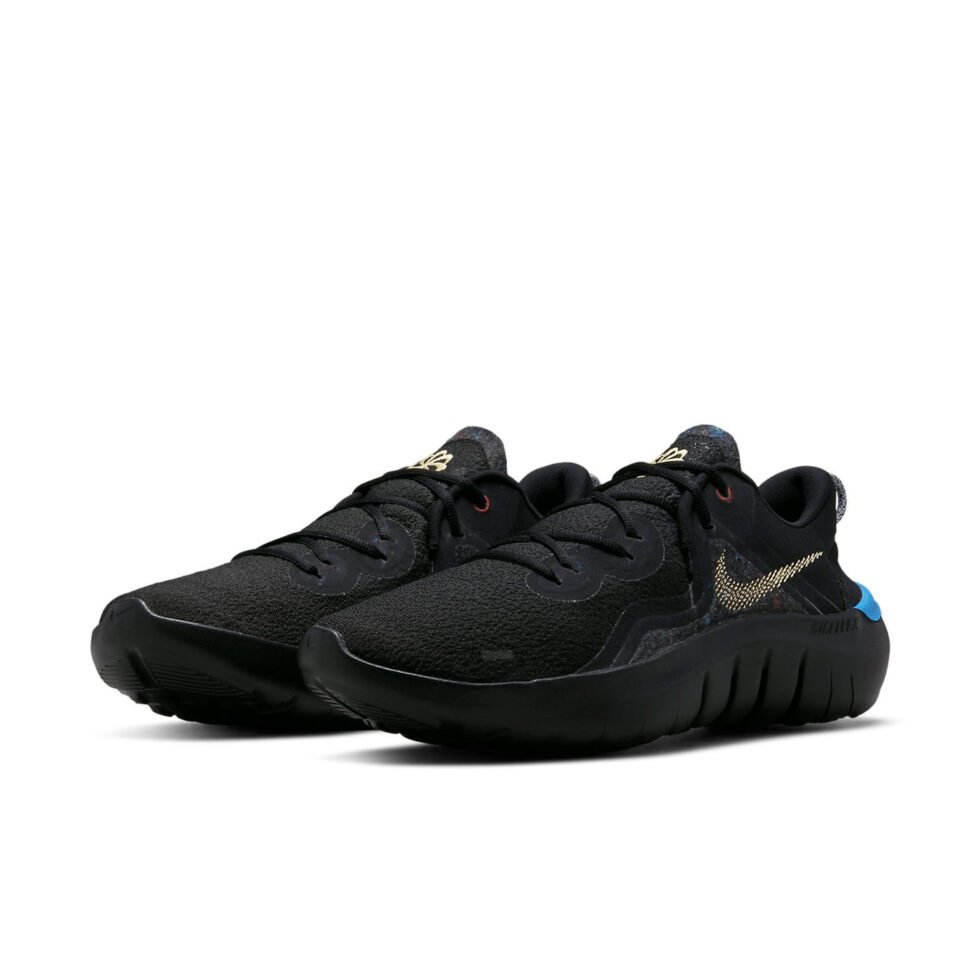Nike Flex Run 2021 'Black Melon Tint' CW3408-001 - Image 3