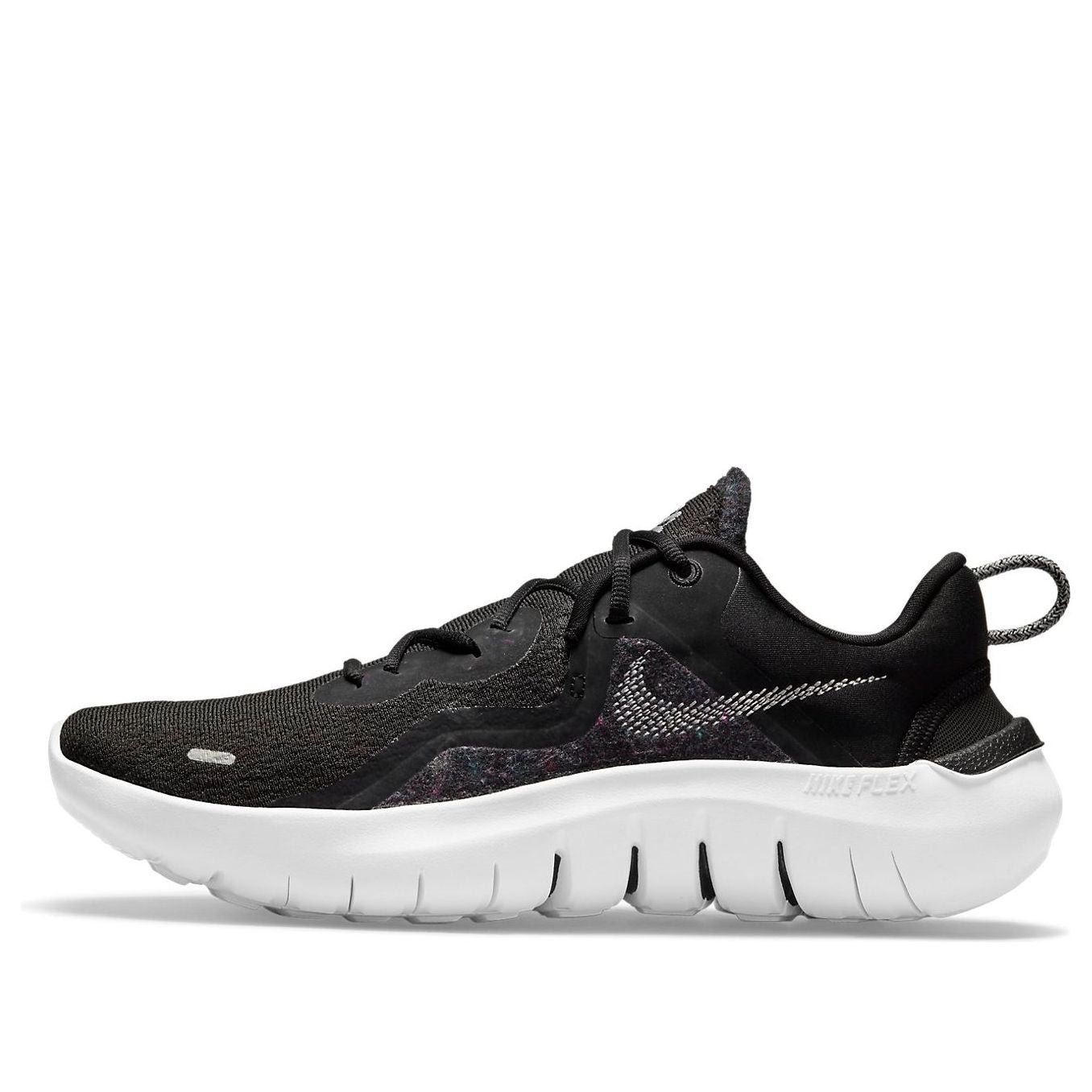 (WMNS) Nike Flex Run 2021 'Black Dark Smoke Grey' CW3409-002