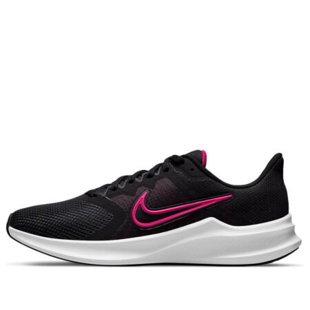 (WMNS) Nike Downshifter 11 'Black Pink White' CW3413-004